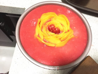 #the 4th Baking Contest and is Love to Eat Festival# Flower Mousse Cake recipe