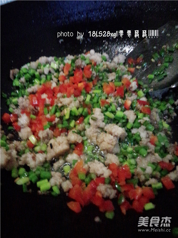 Chive Minced Pork recipe