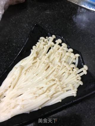 Boiled Enoki Mushroom recipe