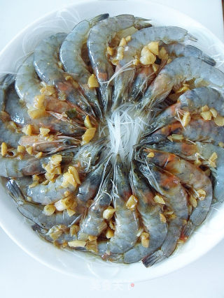 [summer Steamed Dishes] Garlic Vermicelli Prawns (teach Novices to Easily Pick The Shrimp Line) recipe