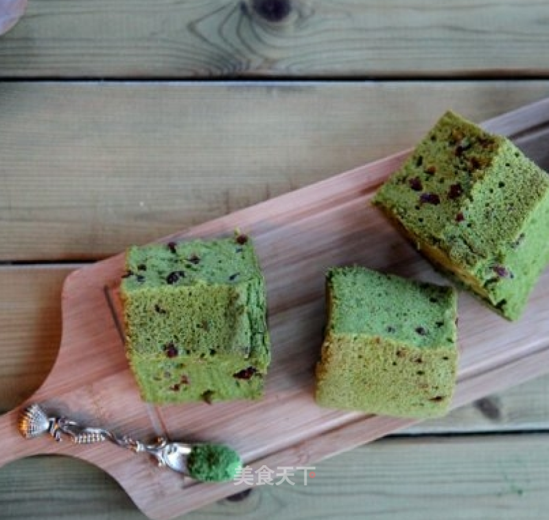 Matcha Chiffon of Buckwheat Cake recipe