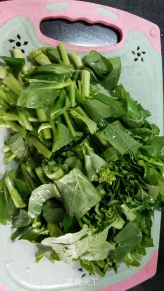 Stir-fried Rape Strips recipe