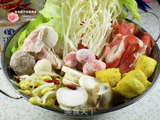 Assorted Hot Pot with Miso Soup recipe