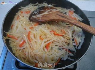 Fried Pork with Shredded Potatoes recipe