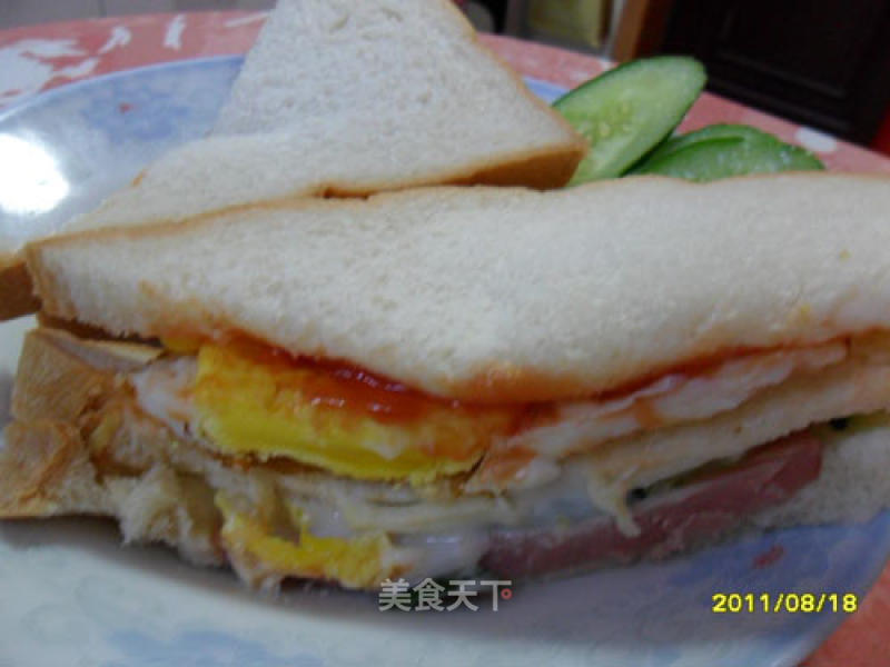 Easy Sandwich Breakfast recipe