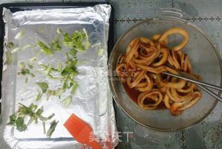Orleans Grilled Squid Rings recipe