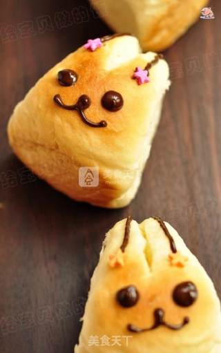 Bunny Squeezes Bread and Little Lion Squeezes Bread recipe