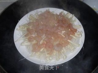 Home-cooked Fast Food-steamed Shrimp with Golden Needle Vermicelli recipe