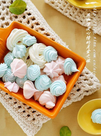 Colored Meringue recipe