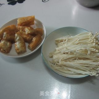 Fritters Enoki Mushroom Soup recipe
