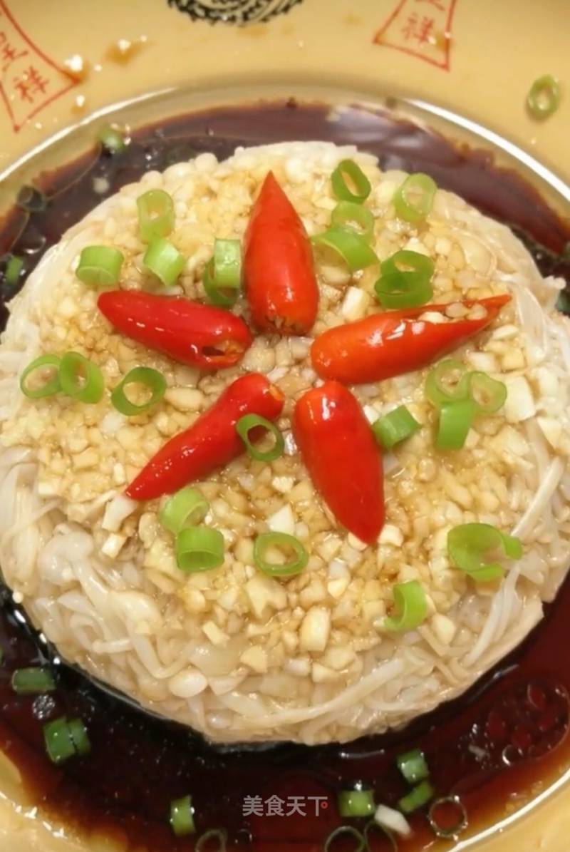 Mixed Enoki Mushrooms recipe