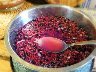 Purple Glutinous Rice Fermented Rice recipe