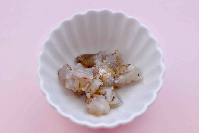 Double Rice Porridge with Sea Shrimp and Seasonal Vegetables (baby Food Supplement) recipe
