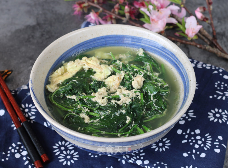 White Cauliflower Egg Drop Soup recipe