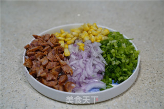 Mixed Vegetable Salad Bread recipe