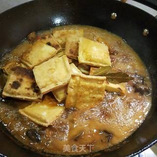 Pork Belly Stew with Tofu recipe