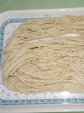 Homemade Noodles (noodle Machine Version) recipe