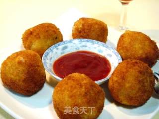 Fried Rice Balls recipe