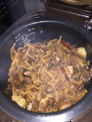 Stew with Dried Bamboo Shoots recipe
