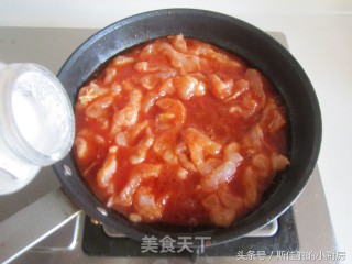 Topped Rice with Long Liyu in Tomato Sauce recipe