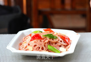 Stir-fried Fruit Lotus Root recipe
