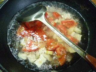 Tomato Lamb's Tail and Bamboo Soup recipe