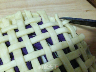 Sweet Purple Potato Pie recipe