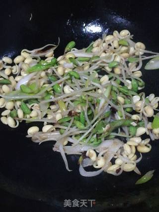 Stir-fried Double Bud recipe