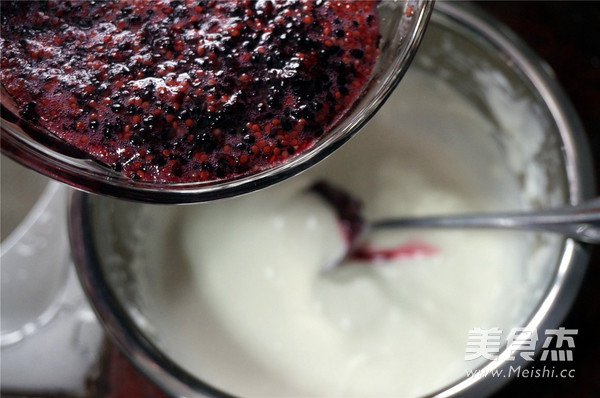 Mulberry Milk Jelly recipe