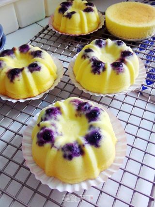 #柏翠大赛#reverse Blueberry Light Cheese recipe