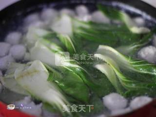 High Protein and Low Fat Handmade Fish Ball Soup recipe