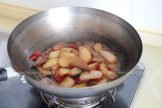 White Radish Roasted Dried Bean Curd recipe