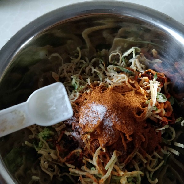 Korean Mixed Dried Radish recipe