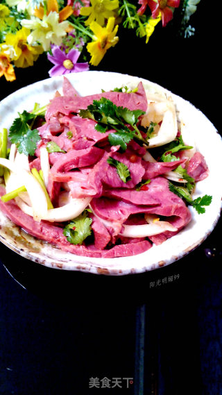 Spicy Pork Lung Slices recipe