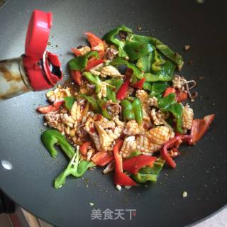 Squid Fried Chili recipe