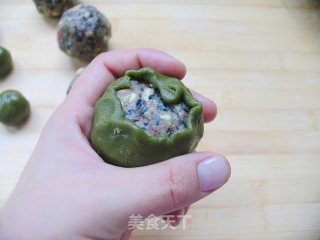 The Same Moonlight, A Different Life——cantonese-style Matcha Five-ren Mooncakes recipe