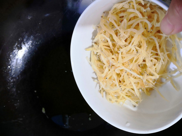 Whitebait Tricolor Quinoa Rice recipe