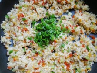 Colorful Vegetable Fried Rice recipe