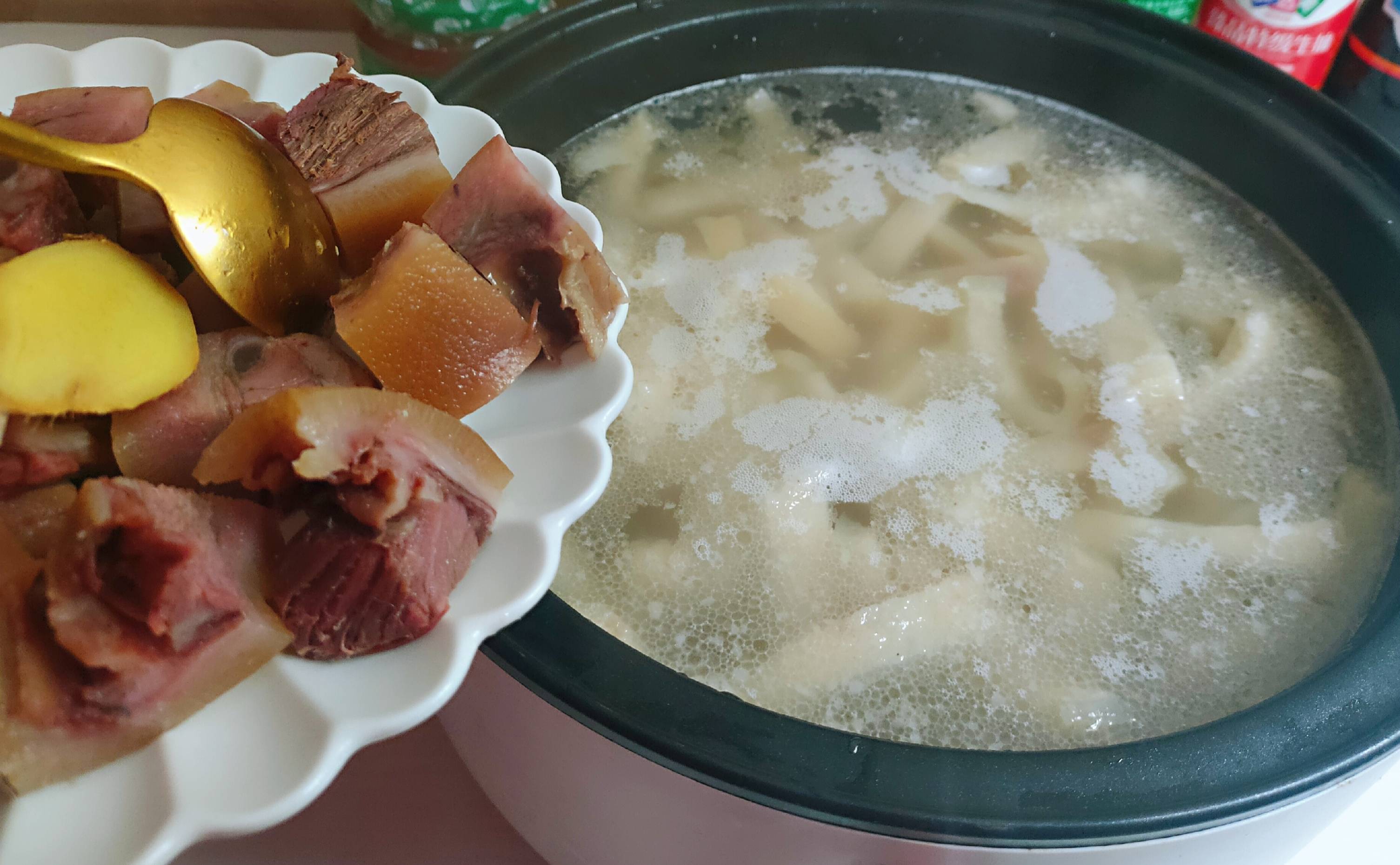 Beauty and Delicious Pig Skin Jelly recipe