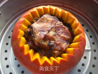 Steamed Gourd with Black Bean Pork Ribs recipe