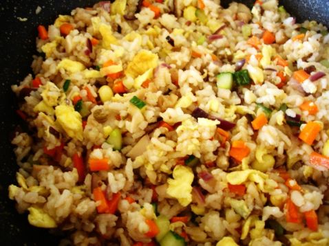 Choi Vegetable Fried Rice recipe