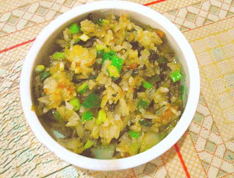 Fried Rice with Glutinous Rice recipe