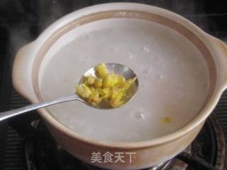 Glutinous Rice Porridge with Winter Plum Blossom and Rock Sugar recipe