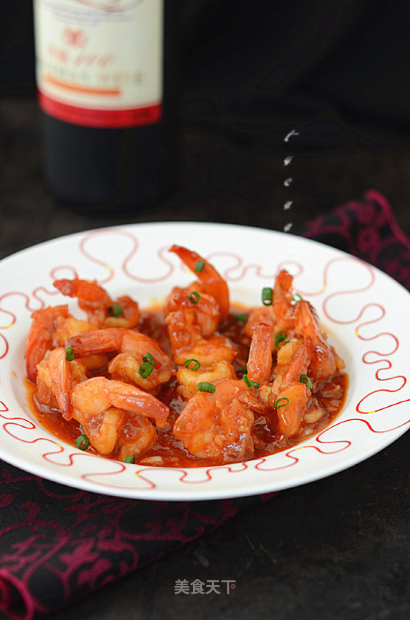 #trust之美#open-back Shrimp in Garlic Tomato Sauce recipe