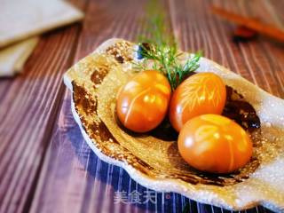Stamped Marinated Egg recipe