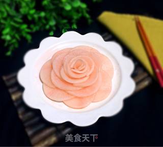 Sweet and Sour Radish Slices recipe