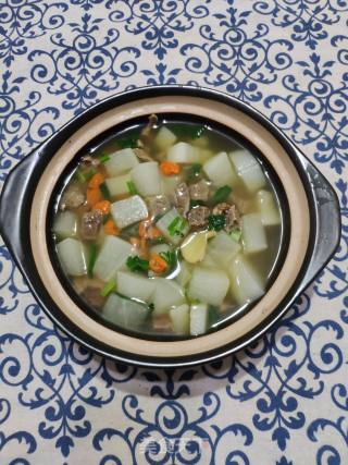 Radish Beef Stew recipe