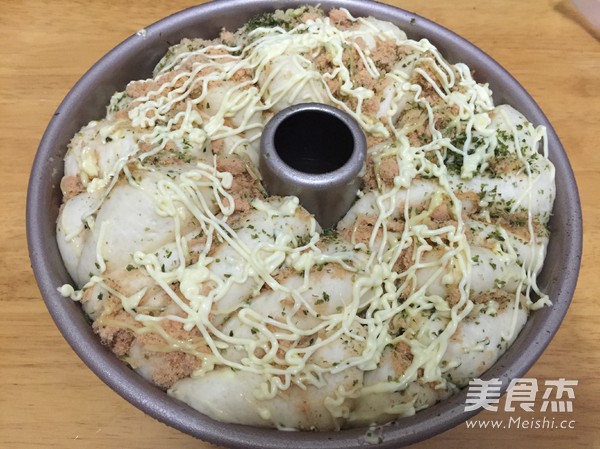 Pork Floss and Seaweed Shredded Bread recipe