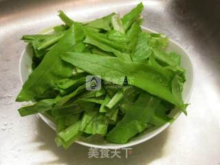 Lettuce with Soy Pepper Oil recipe