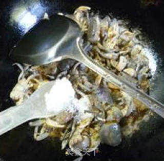 Stir-fried White Jade Crab recipe
